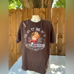 Vintage  Disney "Grumpy" unisex T-shirt size Large.